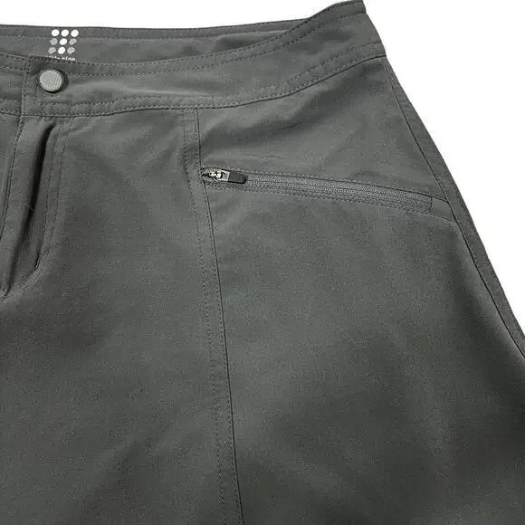 Title Nine Swingtastic Golf Skort Sz 8 Gray Pickleball Tennis Minimalist Stretch - Picture 5 of 9